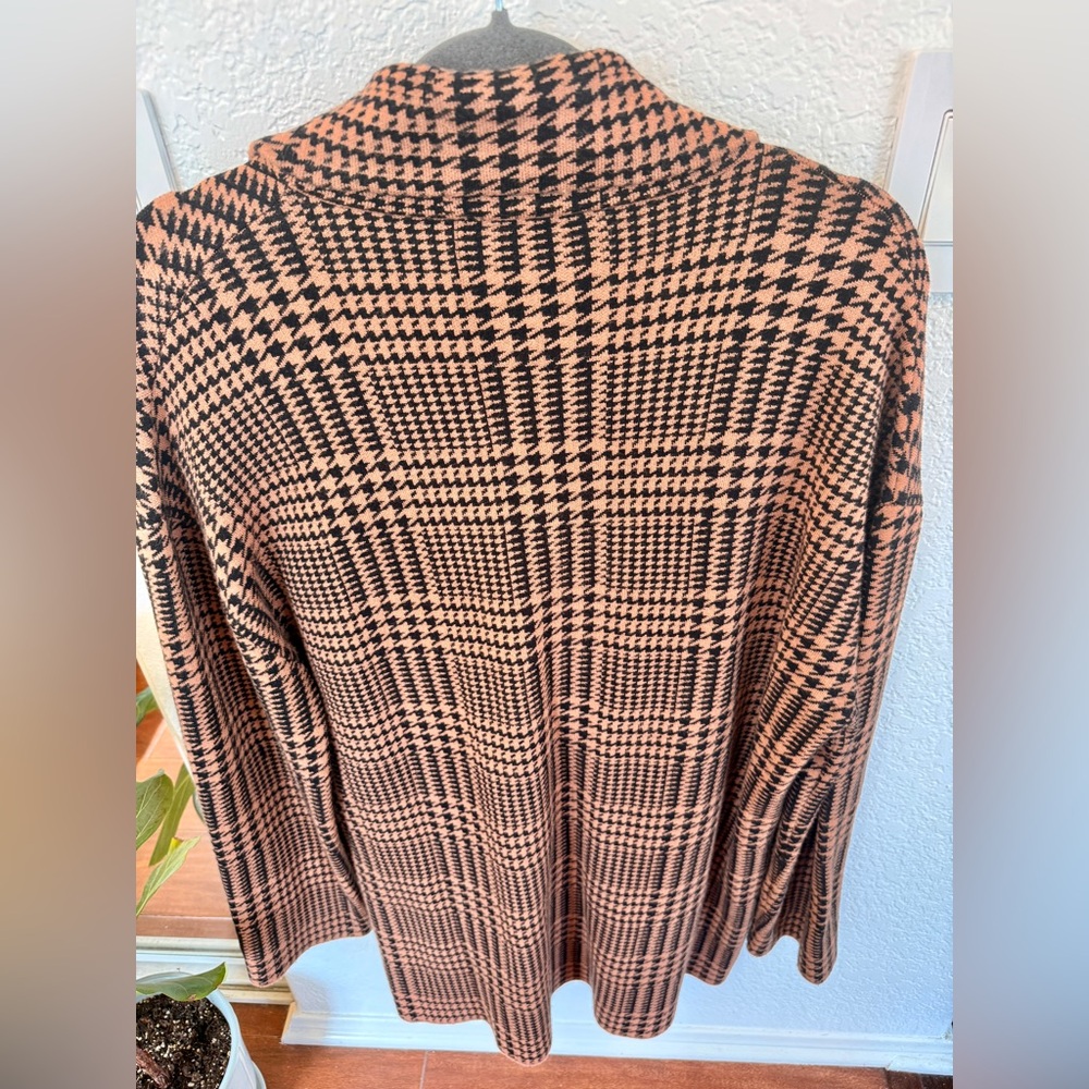 Truth By Republic Houndstooth Button Front Cardig… - image 5